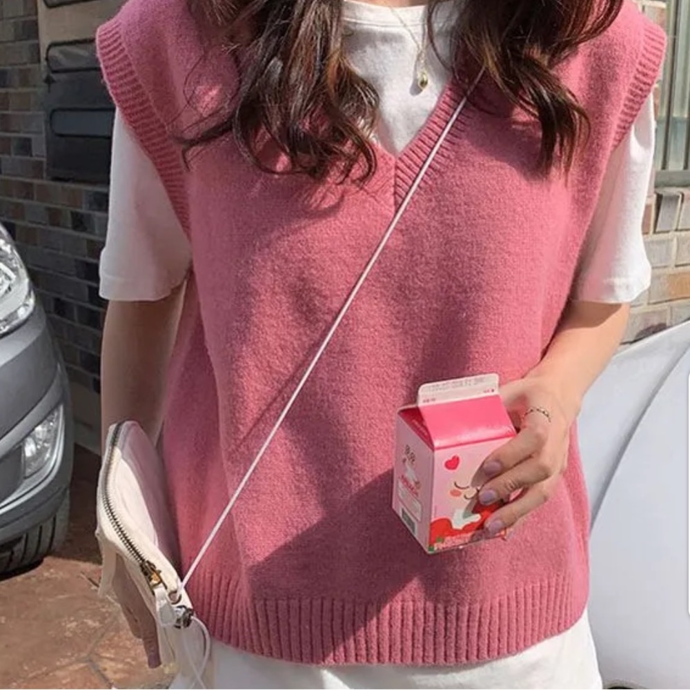 YesStyle Pink Vest